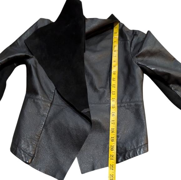 Portmans Leather Moto Jacket Small - Picture 3 of 7